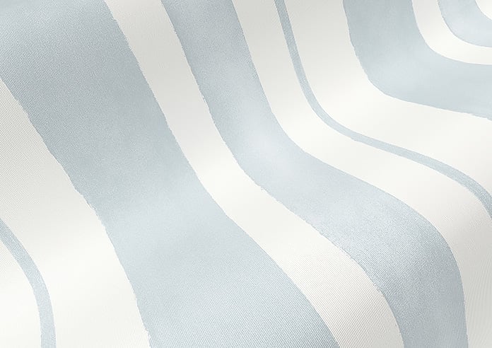 Shabby Chic by Rachel Ashwell Watercolour Stripe (Blackout), Pale Blue - Twist&Fit Roller Blind - Image 4